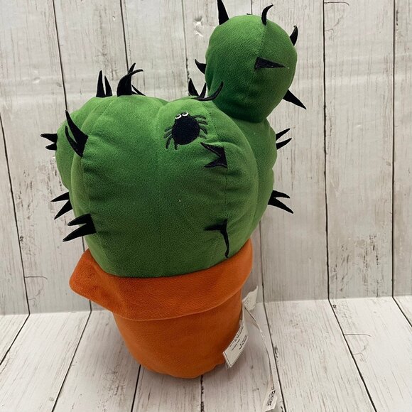 Large IKEA Hemmahos Plush Cactus w/ spider in stuffed clay pot * - Picture 1 of 9